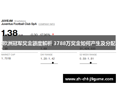 欧洲冠军奖金额度解析 3788万奖金如何产生及分配 欧洲冠军奖金额度解析 3788万奖金如何产生及分配